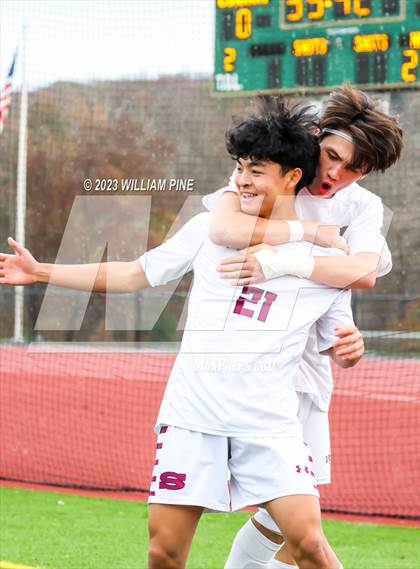Thumbnail 2 in Cornwall Central vs. Scarsdale (NYSPHSAA Class AA Regiomal Final) photogallery.