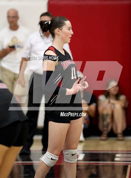 Thumbnail 2 in Blue Ridge vs Mogollon (The Florence VB Invitational) photogallery.
