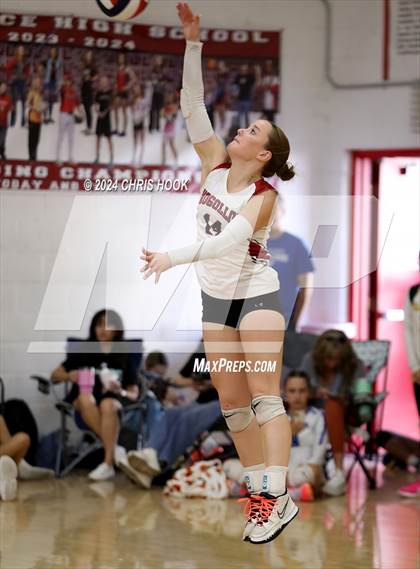 Thumbnail 2 in Blue Ridge vs Mogollon (The Florence VB Invitational) photogallery.