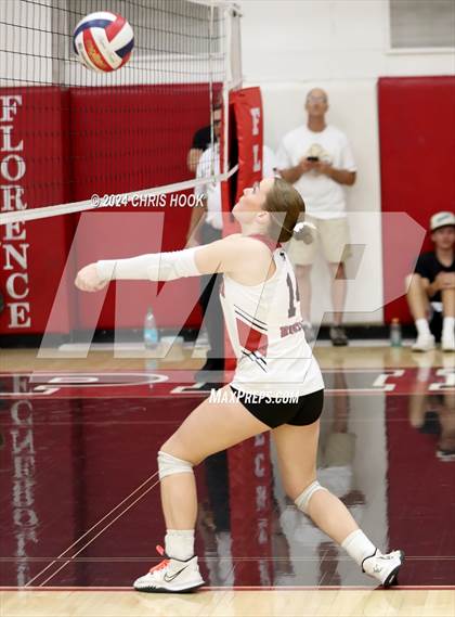 Thumbnail 2 in Blue Ridge vs Mogollon (The Florence VB Invitational) photogallery.