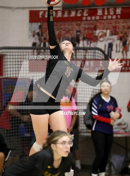 Thumbnail 1 in Blue Ridge vs Mogollon (The Florence VB Invitational) photogallery.
