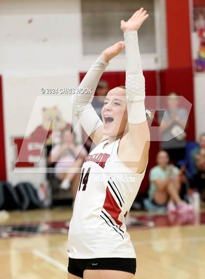 Thumbnail 2 in Blue Ridge vs Mogollon (The Florence VB Invitational) photogallery.