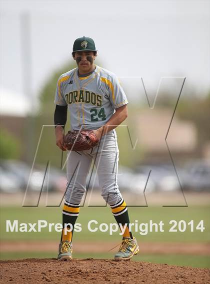 Thumbnail 2 in Canyon del Oro vs. Cathedral (Lancer Baseball Classic) photogallery.