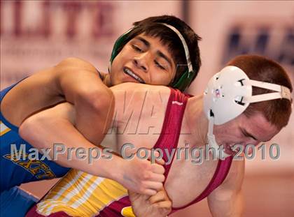 Thumbnail 1 in CIF State Wrestling Championships (Day 1 - Round 1) photogallery.