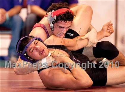 Thumbnail 3 in CIF State Wrestling Championships (Day 1 - Round 1) photogallery.