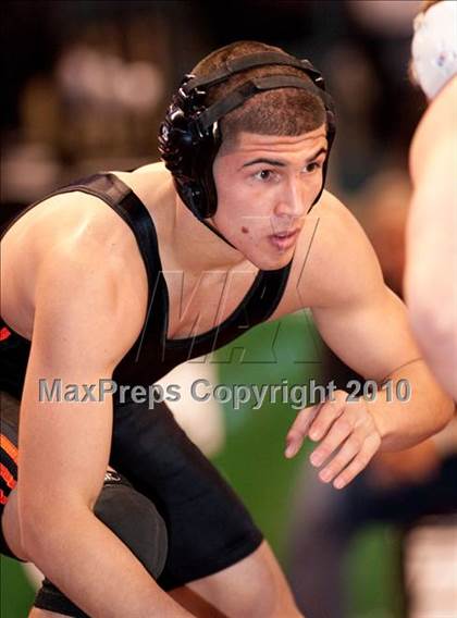 Thumbnail 1 in CIF State Wrestling Championships (Day 1 - Round 1) photogallery.