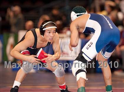 Thumbnail 1 in CIF State Wrestling Championships (Day 1 - Round 1) photogallery.