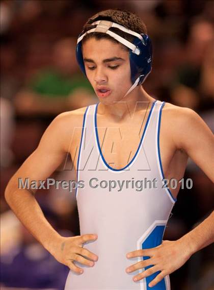 Thumbnail 3 in CIF State Wrestling Championships (Day 1 - Round 1) photogallery.