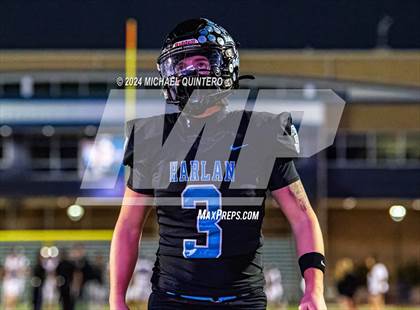 Thumbnail 3 in Clark @ Harlan (UIL Football 6A Division 2 Region 4 Bi-District) photogallery.