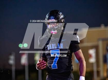 Thumbnail 1 in Clark @ Harlan (UIL Football 6A Division 2 Region 4 Bi-District) photogallery.