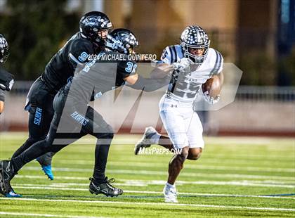 Thumbnail 2 in Clark @ Harlan (UIL Football 6A Division 2 Region 4 Bi-District) photogallery.