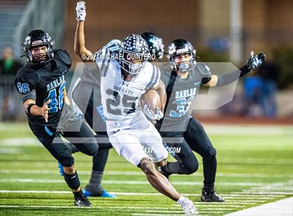 Thumbnail 3 in Clark @ Harlan (UIL Football 6A Division 2 Region 4 Bi-District) photogallery.