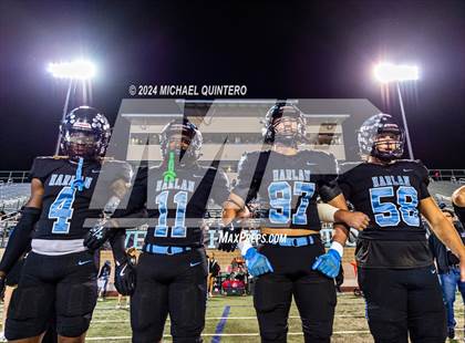Thumbnail 2 in Clark @ Harlan (UIL Football 6A Division 2 Region 4 Bi-District) photogallery.