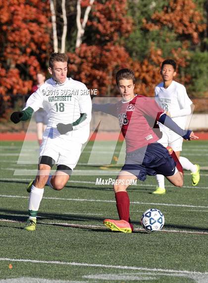 Thumbnail 3 in Westborough vs. Wachusett Regional (MIAA Division 1 Central Final) photogallery.