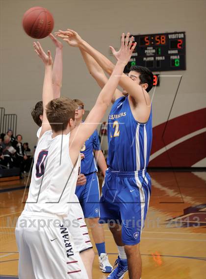 Thumbnail 1 in St. Margaret's vs Desert Christian Academy (Small Schools Showcase) photogallery.