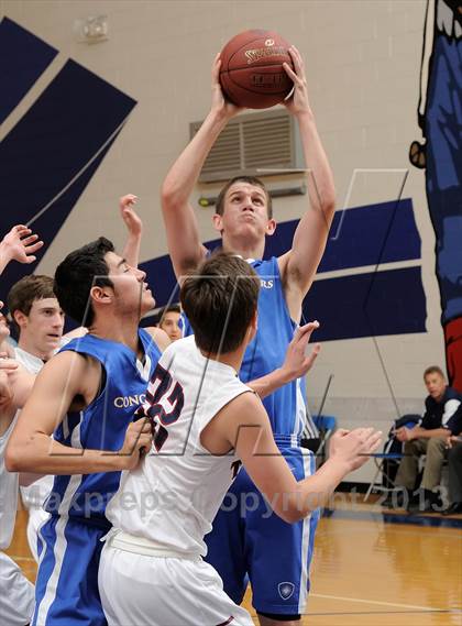 Thumbnail 1 in St. Margaret's vs Desert Christian Academy (Small Schools Showcase) photogallery.