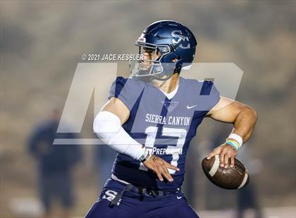 Thumbnail 3 in Orange Lutheran @ Sierra Canyon - CIF SS D2 Semi Final photogallery.