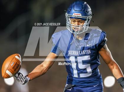 Thumbnail 2 in Orange Lutheran @ Sierra Canyon - CIF SS D2 Semi Final photogallery.