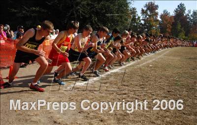 Thumbnail 1 in CIF State Cross Country Championships (D3 Boys) photogallery.