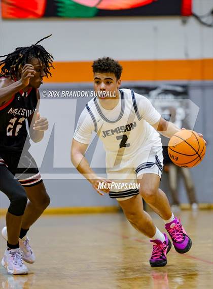 Thumbnail 2 in Maplesville vs Jemison (Chilton County Tournament) photogallery.