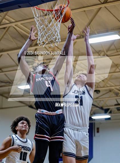 Thumbnail 3 in Maplesville vs Jemison (Chilton County Tournament) photogallery.