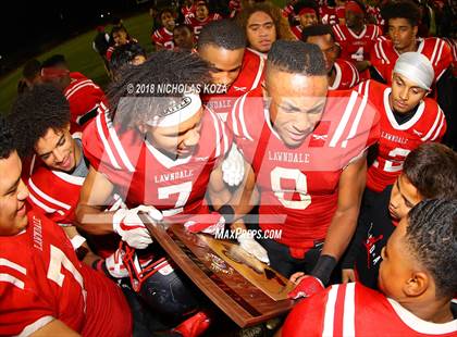Thumbnail 2 in Palos Verdes vs. Lawndale (CIF SS D5 Final) photogallery.