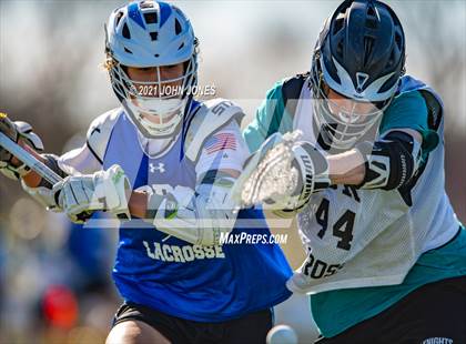 Thumbnail 3 in Princeton Day vs Bridgewater-Raritan (Scrimmage) photogallery.