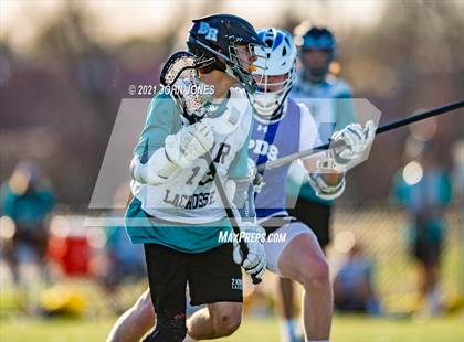 Thumbnail 3 in Princeton Day vs Bridgewater-Raritan (Scrimmage) photogallery.