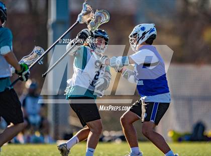 Thumbnail 1 in Princeton Day vs Bridgewater-Raritan (Scrimmage) photogallery.