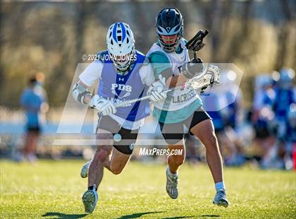 Thumbnail 2 in Princeton Day vs Bridgewater-Raritan (Scrimmage) photogallery.