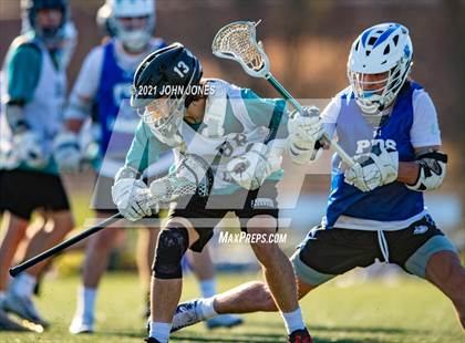 Thumbnail 2 in Princeton Day vs Bridgewater-Raritan (Scrimmage) photogallery.