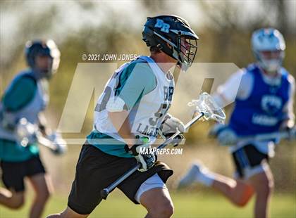 Thumbnail 1 in Princeton Day vs Bridgewater-Raritan (Scrimmage) photogallery.