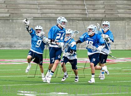 Thumbnail 3 in Medfield vs Hingham (MIAA D2 East Final) photogallery.