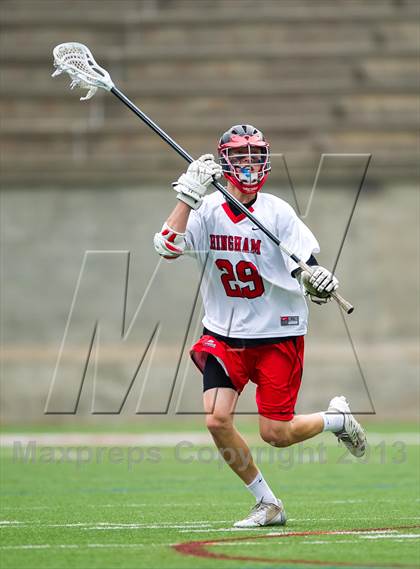 Thumbnail 1 in Medfield vs Hingham (MIAA D2 East Final) photogallery.
