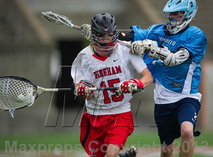 Thumbnail 1 in Medfield vs Hingham (MIAA D2 East Final) photogallery.