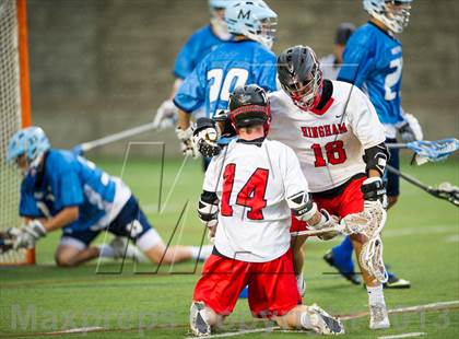 Thumbnail 3 in Medfield vs Hingham (MIAA D2 East Final) photogallery.