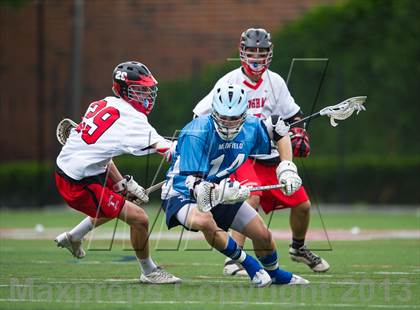 Thumbnail 3 in Medfield vs Hingham (MIAA D2 East Final) photogallery.