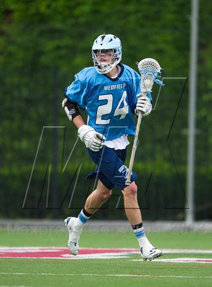 Thumbnail 3 in Medfield vs Hingham (MIAA D2 East Final) photogallery.