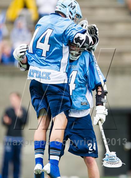Thumbnail 2 in Medfield vs Hingham (MIAA D2 East Final) photogallery.