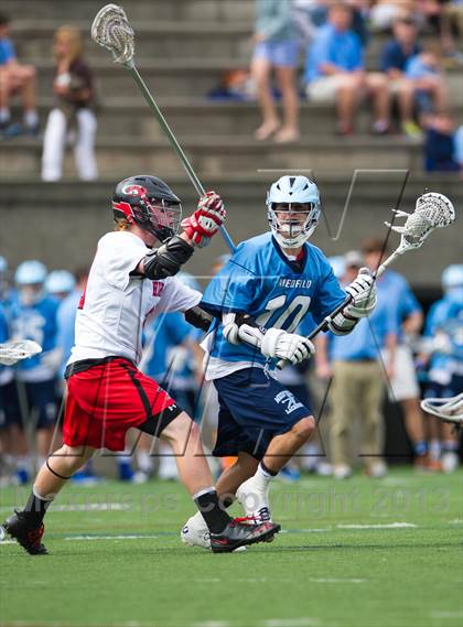 Thumbnail 3 in Medfield vs Hingham (MIAA D2 East Final) photogallery.