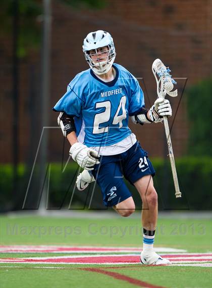 Thumbnail 1 in Medfield vs Hingham (MIAA D2 East Final) photogallery.
