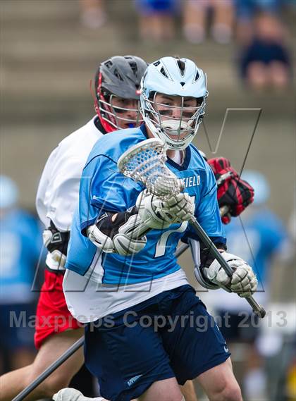 Thumbnail 1 in Medfield vs Hingham (MIAA D2 East Final) photogallery.