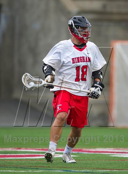 Thumbnail 1 in Medfield vs Hingham (MIAA D2 East Final) photogallery.