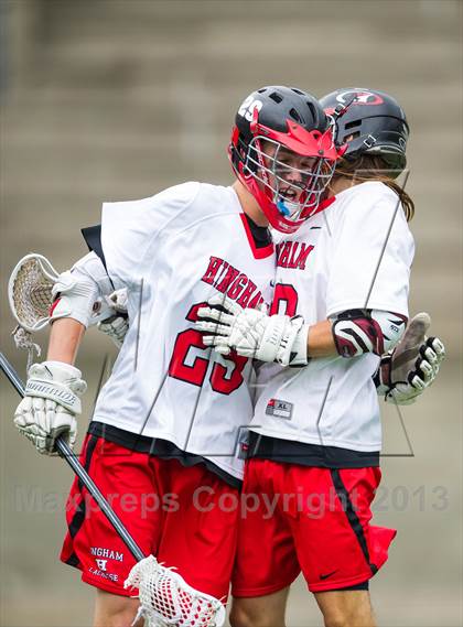 Thumbnail 3 in Medfield vs Hingham (MIAA D2 East Final) photogallery.
