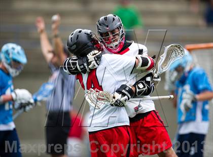 Thumbnail 1 in Medfield vs Hingham (MIAA D2 East Final) photogallery.