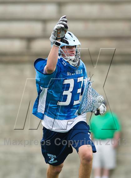 Thumbnail 1 in Medfield vs Hingham (MIAA D2 East Final) photogallery.