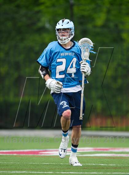 Thumbnail 1 in Medfield vs Hingham (MIAA D2 East Final) photogallery.