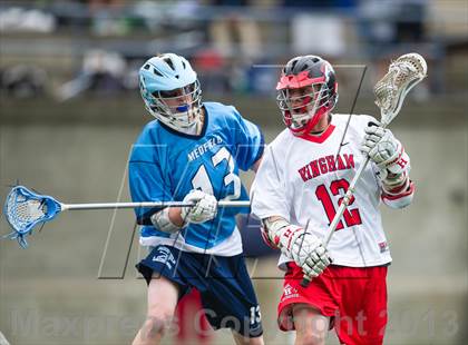Thumbnail 2 in Medfield vs Hingham (MIAA D2 East Final) photogallery.