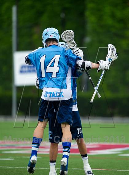 Thumbnail 1 in Medfield vs Hingham (MIAA D2 East Final) photogallery.