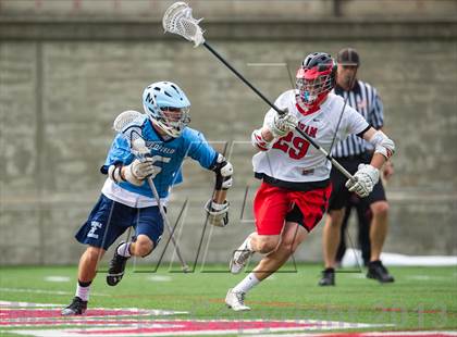 Thumbnail 3 in Medfield vs Hingham (MIAA D2 East Final) photogallery.
